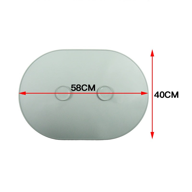 HKM-6960829 Suction Cup Silicone Licking Mat for Dogs and Cats – Anti-Spill Feeding Placemat