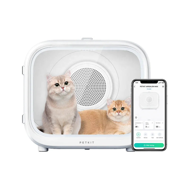 HKM-696083 Automatic Pet Hair Drying Box with 60L Capacity and Smart Temperature Control for Cats and Small Dogs