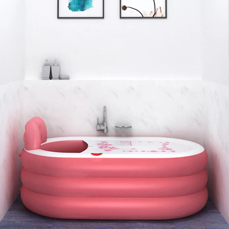 HKM-696083 Portable PVC Inflatable Spa Bathtub for Indoor Soaking - Freestanding Design