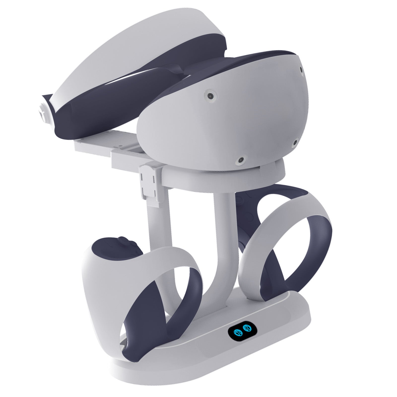 HKM-696147 PS VR2 Controller Charging Station with Storage and Display Light