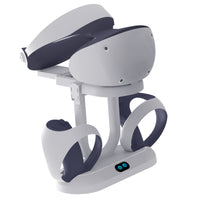 HKM-696147 PS VR2 Controller Charging Station with Storage and Display Light