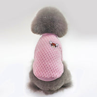 HKM-6961725 Cozy Two-Legged Fleece Pet Outfit in British Style for Warmth and Comfort