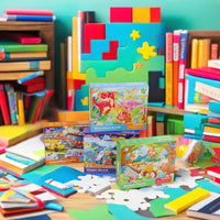 HKM-696275 Educational 60-Piece 3D Cartoon Jigsaw Puzzle for Kids – Fun and Engaging Learning Activity