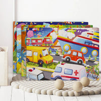 HKM-696275 Educational 60-Piece 3D Cartoon Jigsaw Puzzle for Kids – Fun and Engaging Learning Activity
