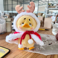 HKM-6963005 Christmas-Themed Plush Cloak and Antlers for 15CM Dolls