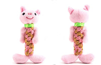 HKM-6964157 Plush Dog Molar Toy with Sound – Soft Cotton-Filled Animal Shapes