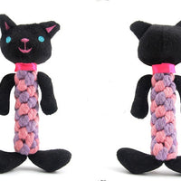 HKM-6964157 Plush Dog Molar Toy with Sound – Soft Cotton-Filled Animal Shapes
