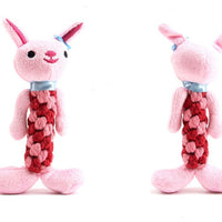 HKM-6964157 Plush Dog Molar Toy with Sound – Soft Cotton-Filled Animal Shapes
