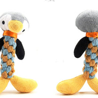 HKM-6964157 Plush Dog Molar Toy with Sound – Soft Cotton-Filled Animal Shapes