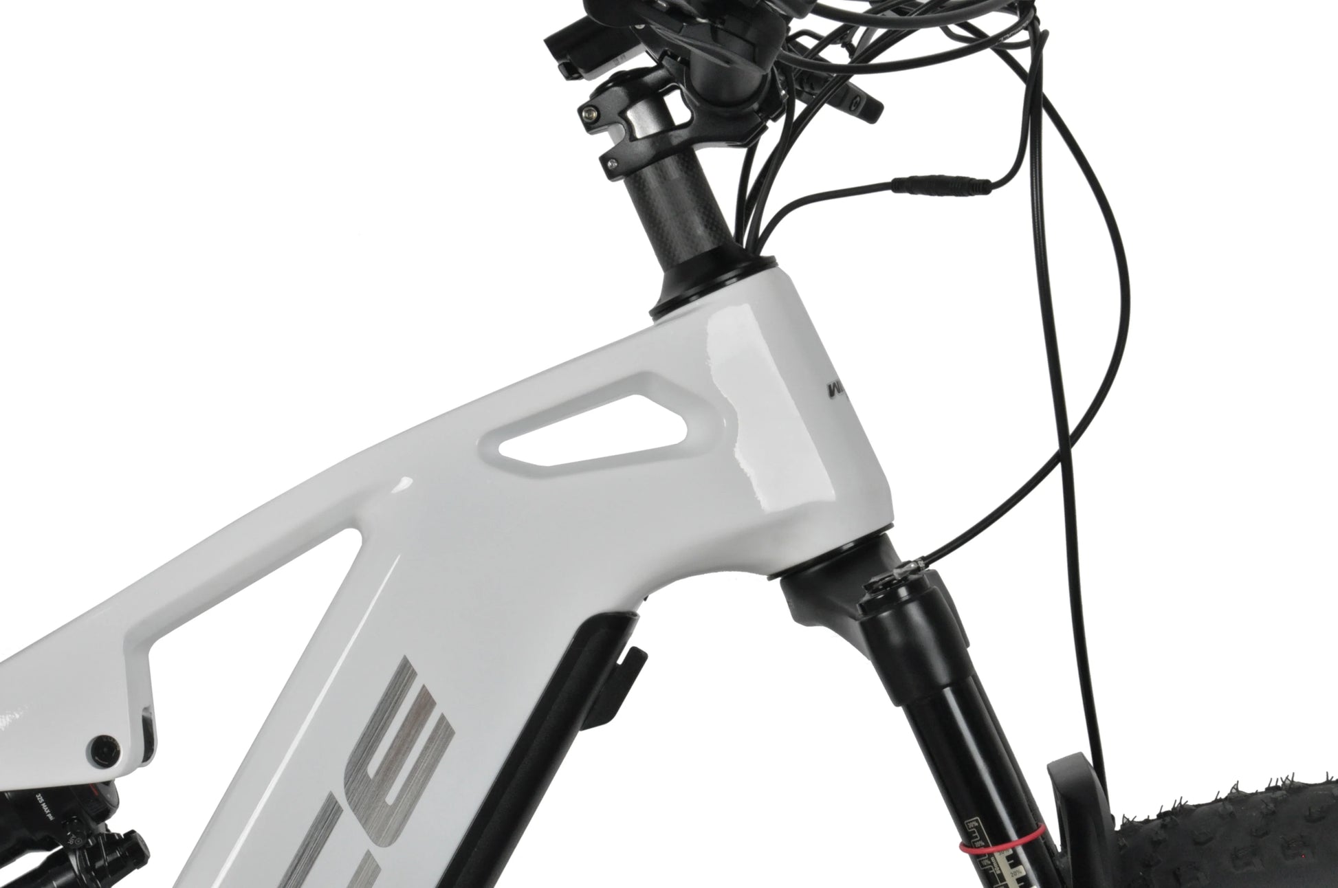 HKM-696531 DENGFU E-Bike Snow Bike E56 with Bafang M620 Motor and Full Suspension Carbon Frame