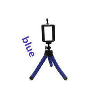 HKM-696531 Flexible Sponge Octopus Tripod Stand for Mobile Phones, Smartphones, and GoPro Cameras - Adjustable Monopod Support for Desk Use