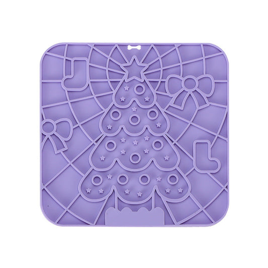 HKM-696659 Silicone Pet Licking Mat with Suction Cup for Slow Feeding and Anti-Choke Protection