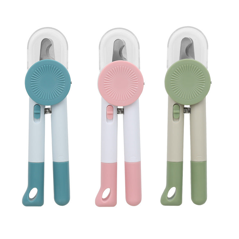 HKM-6967101 Pet Nail Clippers with Anti-Blood Position for Dogs - Solid Color Options Available
