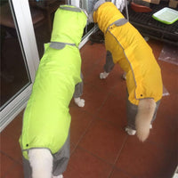 HKM-6967485 Waterproof Raincoat for Four-Legged Pets - Durable Plastic Material