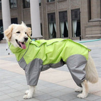 HKM-6967485 Waterproof Raincoat for Four-Legged Pets - Durable Plastic Material