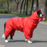 HKM-6967485 Waterproof Raincoat for Four-Legged Pets - Durable Plastic Material