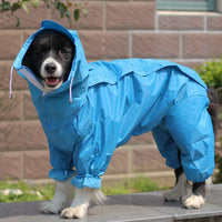 HKM-6967485 Waterproof Raincoat for Four-Legged Pets - Durable Plastic Material