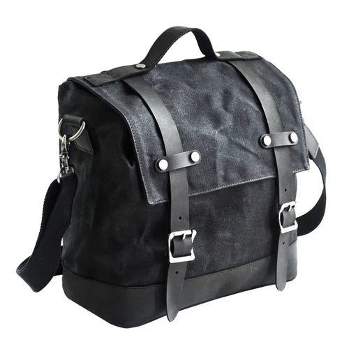HKM-696851 Vintage Motorcycle Luggage Side Box and Camera Shoulder Bag
