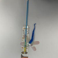 HKM-6969917 Interactive Cat Teaser Stick with Dragonfly Toy