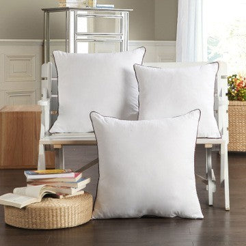 HKM-697107 Brushed Cloth Pillow Core with Virgin Cotton Filling for Comfort and Durability