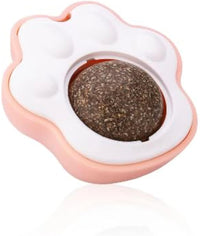 HKM-6972349 Catnip Ball Chew Toy for Cats - Interactive Edible Dental Treat for Healthy Teeth and Playtime Fun