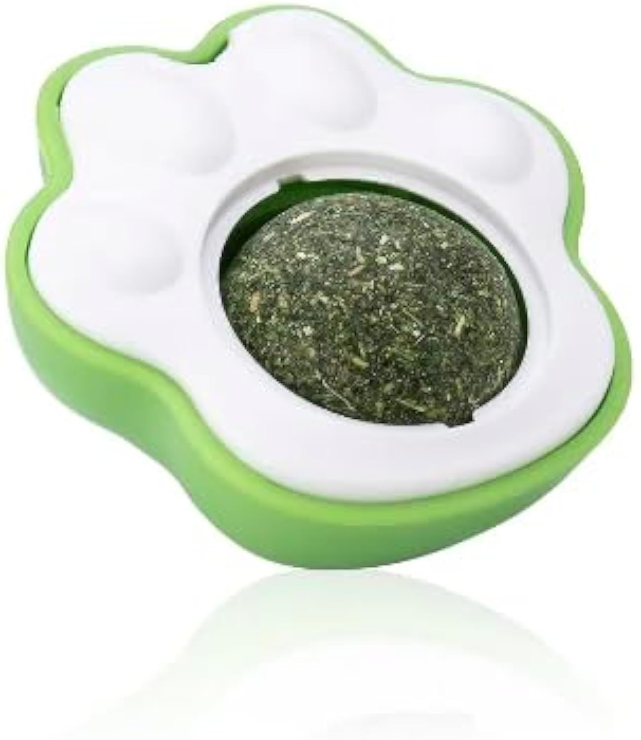 HKM-6972349 Catnip Ball Chew Toy for Cats - Interactive Edible Dental Treat for Healthy Teeth and Playtime Fun