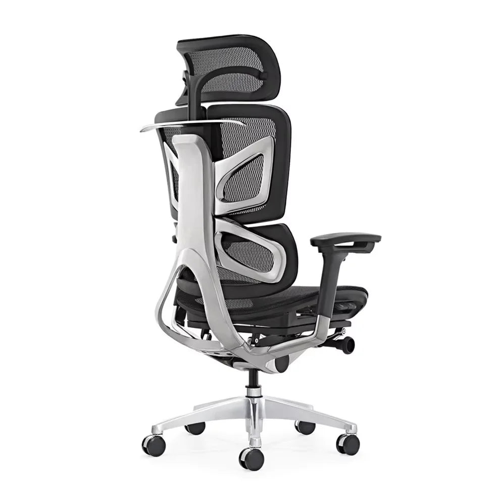 HKM-697427 Ergonomic Mesh Office Chair with Swivel Design for Comfortable Meetings and Workspaces