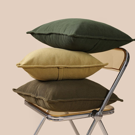 HKM-697427 Plush Solid Color Throw Pillow Cushions for Living Room 35x55cm, 45x45cm, 50x50cm