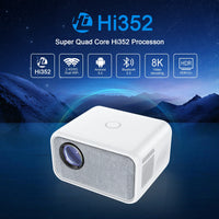 HKM-697491 Full HD Portable Projector with 12000mAh Battery for Outdoor and Home Use