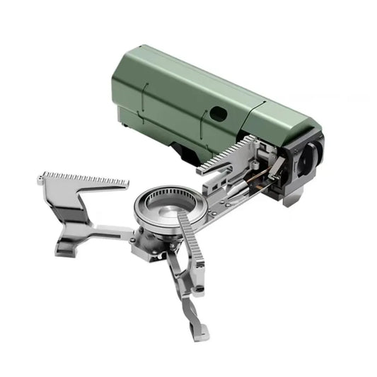 HKM-697491 High-Powered Portable Butane Gas Stove for Outdoor Cooking