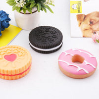 HKM-6975677 Creative Dog Molar Ball Toys - PVC Vinyl, Sounding and Throwing, Biscuit Design