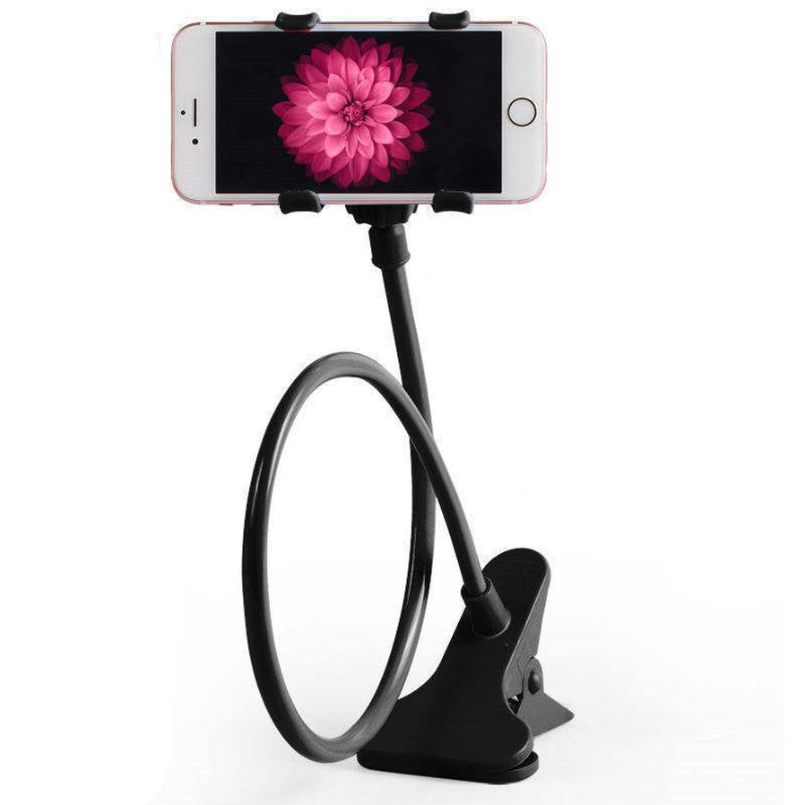HKM-697683 Adjustable Bedside Mobile Phone and Tablet Stand with 360-Degree Rotation