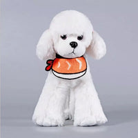 HKM-6977213 Knit Saliva Towel Scarf for Dogs and Cats, Adjustable Size 28-64cm, Suitable for All Seasons