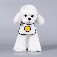 HKM-6977213 Knit Saliva Towel Scarf for Dogs and Cats, Adjustable Size 28-64cm, Suitable for All Seasons