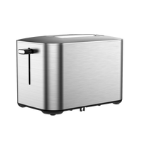 HKM-697875 Digital Touch Screen 2-Slice Toaster with Adjustable Settings