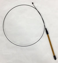 HKM-6979645 Steel Wire Cat Teaser Stick with PVC Handle and Multiple Replacement Heads