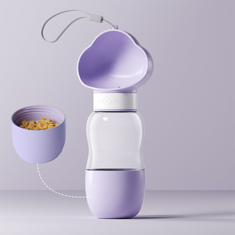 HKM-6980669 Portable Dog Water Cup with Wide Opening ¨C Safe, Easy-to-Clean Pet Drinking Flask