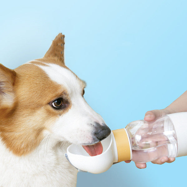 HKM-6980669 Portable Dog Water Cup with Wide Opening ¨C Safe, Easy-to-Clean Pet Drinking Flask