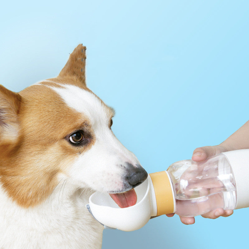 HKM-6980669 Portable Dog Water Cup with Wide Opening ¨C Safe, Easy-to-Clean Pet Drinking Flask