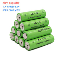 HKM-698195 Alkaline Rechargeable AA Battery 3000mAh 1.5V - Eco-Friendly, Long-Lasting Power with 1000 Recharge Cycles