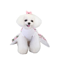 HKM-6982205 Multi-Leaf Pink Dog Dress for Weddings and Special Occasions in Various Sizes