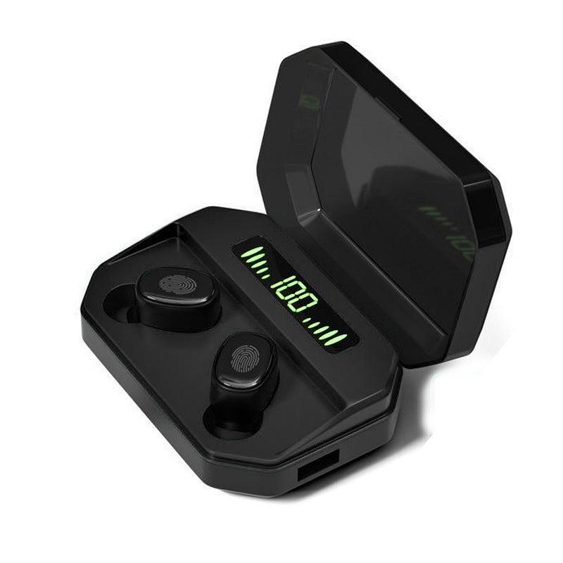 HKM-698323 Digital Display Touch Headset with Bluetooth 5.0, NFC Functionality, and Stereo Sound