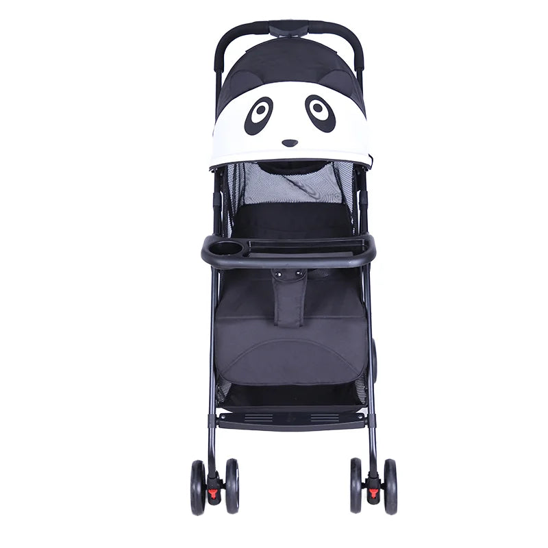 HKM-698323 Lightweight One-Hand Foldable Baby Stroller with Adorable Animal Design for Children Aged 0-3 Years
