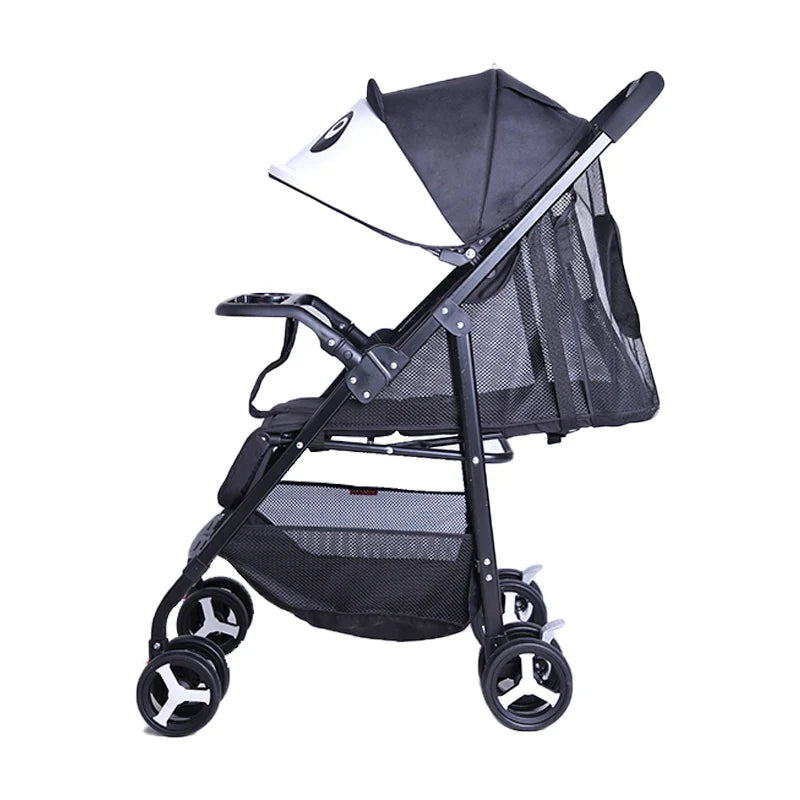 HKM-698323 Lightweight One-Hand Foldable Baby Stroller with Adorable Animal Design for Children Aged 0-3 Years