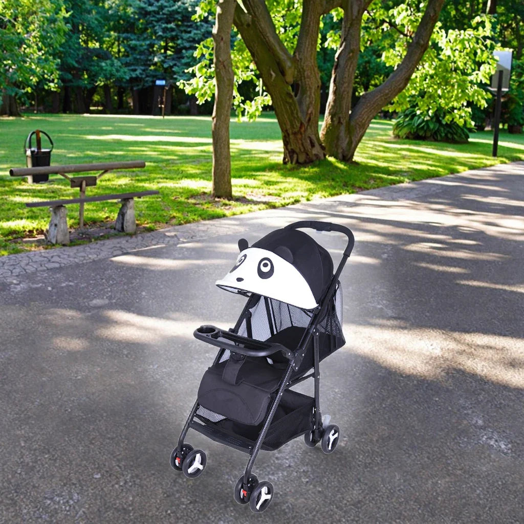 HKM-698323 Lightweight One-Hand Foldable Baby Stroller with Adorable Animal Design for Children Aged 0-3 Years