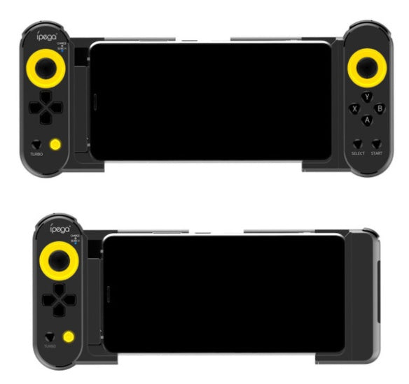 HKM-698451 Wireless Mobile Game Controller Compatible with iOS and Android Devices - PG9167 Adjustable Design for Smartphones and Tablets