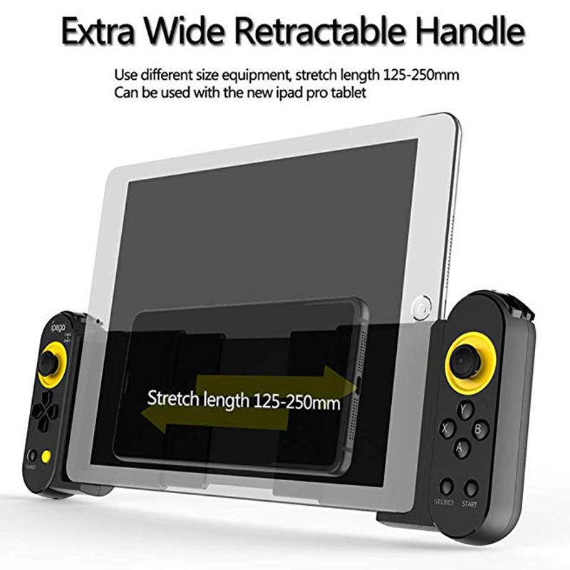 HKM-698451 Wireless Mobile Game Controller Compatible with iOS and Android Devices - PG9167 Adjustable Design for Smartphones and Tablets