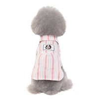 HKM-6984765 Cotton Casual Shirt for Dogs and Cats - Comfortable Pet Apparel