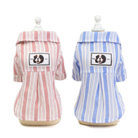 HKM-6984765 Cotton Casual Shirt for Dogs and Cats - Comfortable Pet Apparel