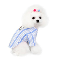 HKM-6984765 Cotton Casual Shirt for Dogs and Cats - Comfortable Pet Apparel